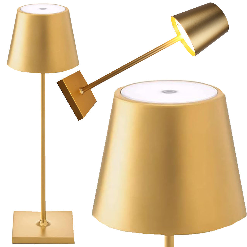 Lampa Ambientala LED Gold Edition , 3 moduri de lumina, aurie