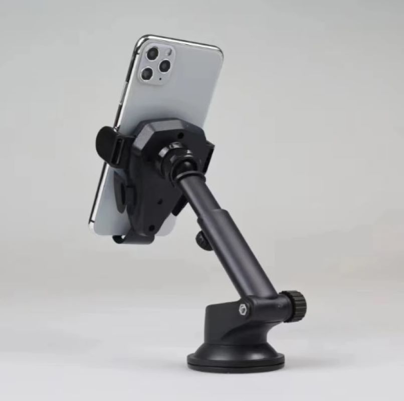 Suport Telefon Auto Reglabil cu Braț Extensibil – Montare Rapidă Parbriz/Bord (Model 3407)